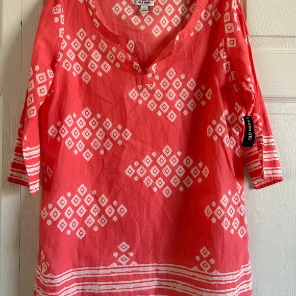 Old Navy Swim Coralpink Color Old Navy Swimsuit Coverup Poshmark